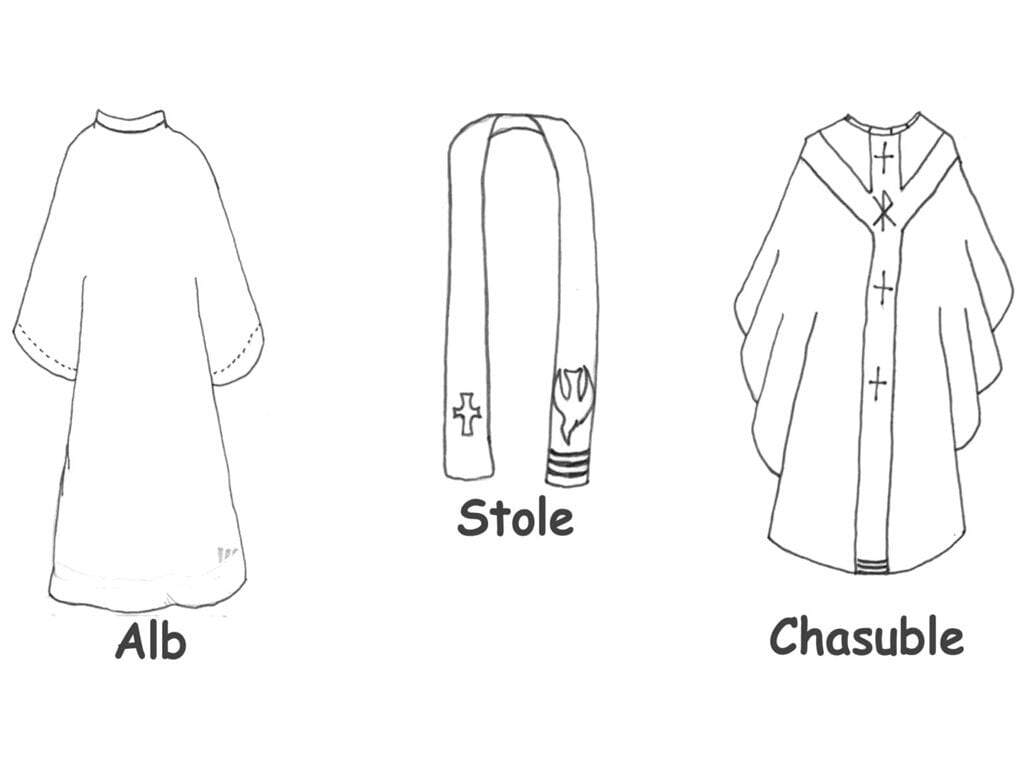 Priest Vestments Coloring Pages Coloring Pages