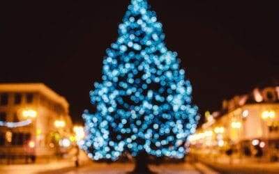 Lighting of Christmas Tree and Giving out of Candy Canes
