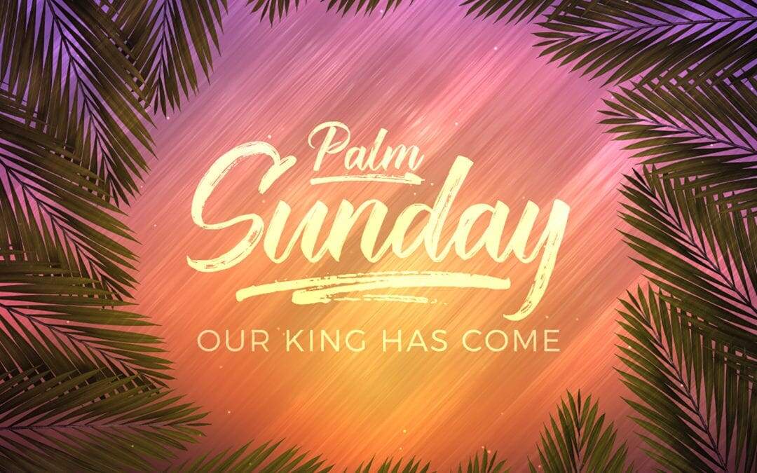 Outdoor Palm Sunday Mass!