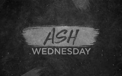 Ash Wednesday is this week, February 22nd