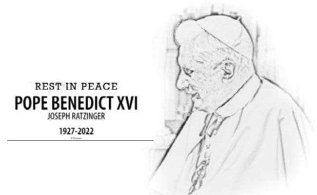 Prayer for Pope Emeritus Benedict XVI