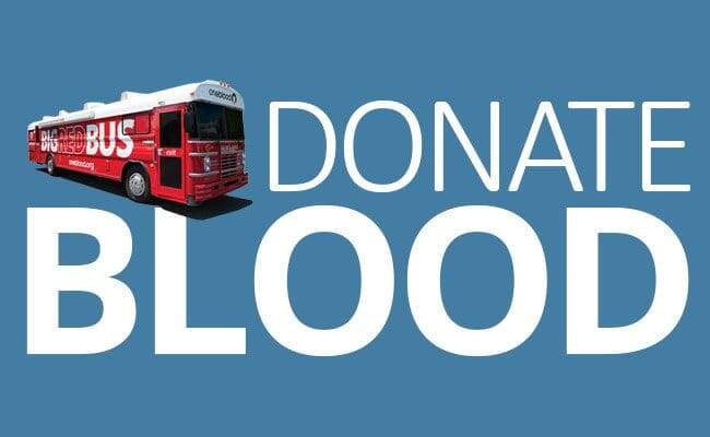 Sunday, August 20th – Blood mobile on campus